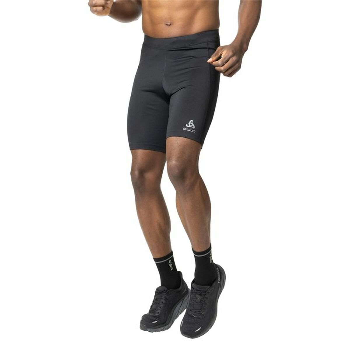 Short Sports Leggings Odlo Essentials Black Men