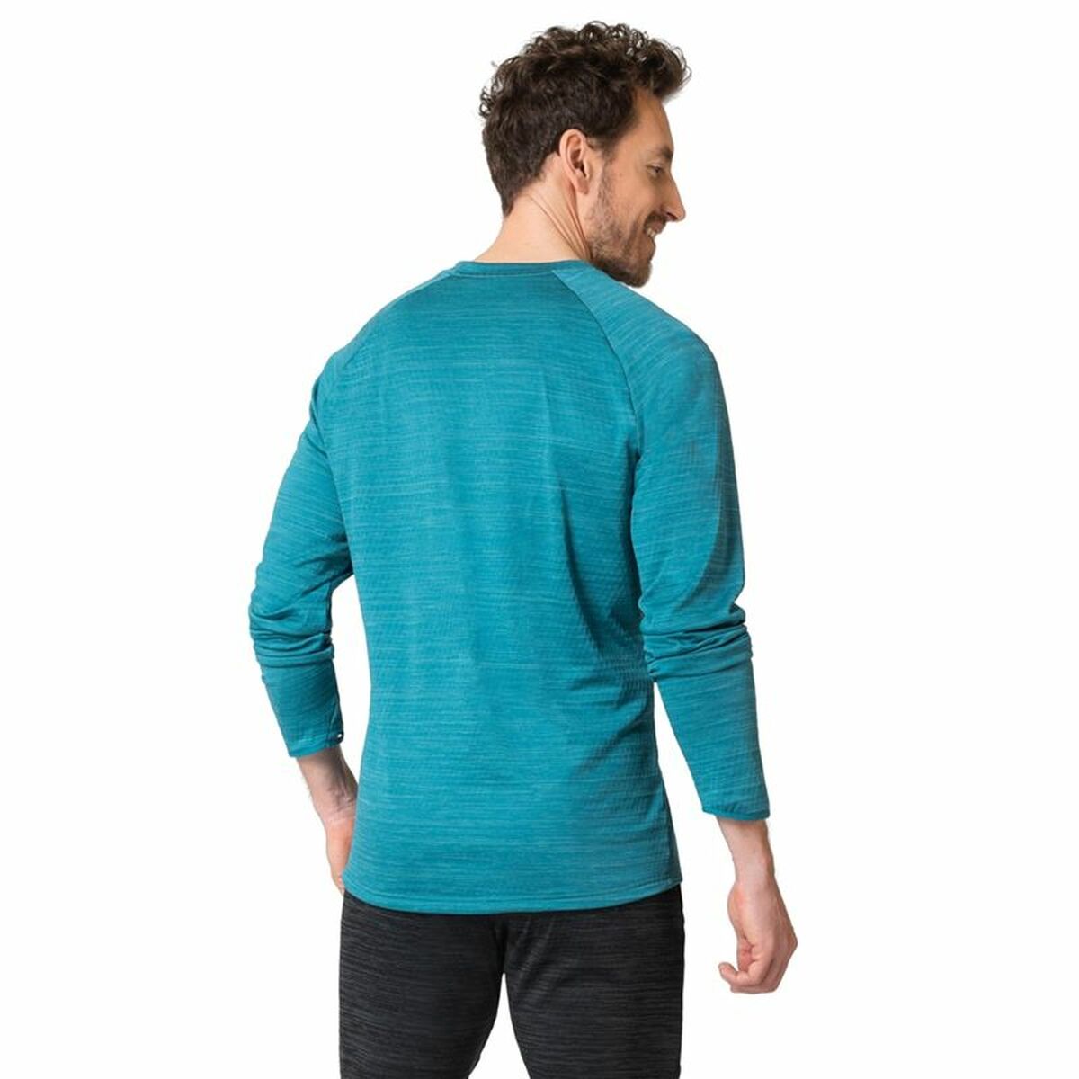 Unisex Langarm-T-Shirt Odlo Essential Thermal Blau