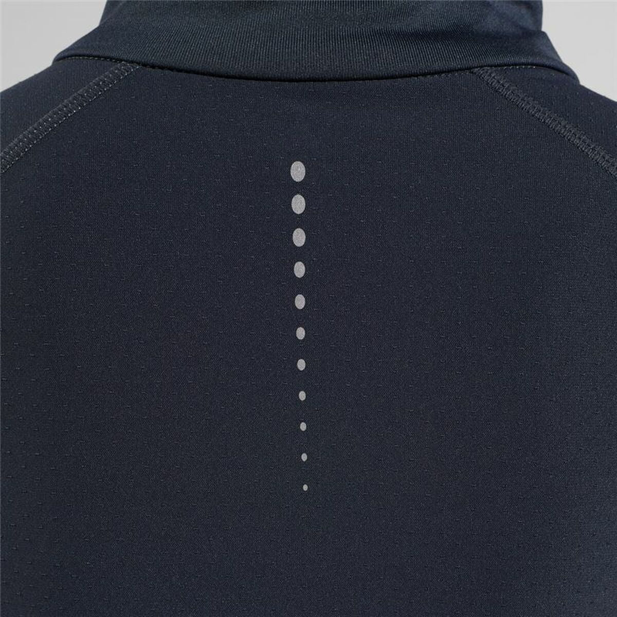 Unisex Long Sleeve T-Shirt Odlo 1/2 Zip Zeroweight Black