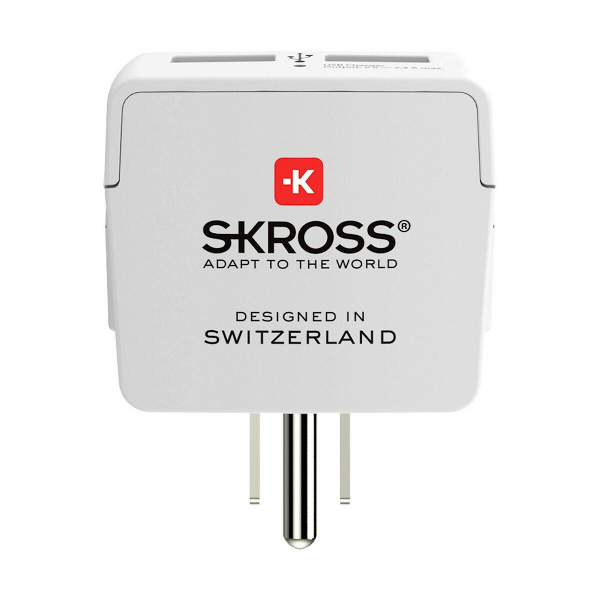 Adaptateur de courant Skross 1500281 USB x 2 Européen États-Unis