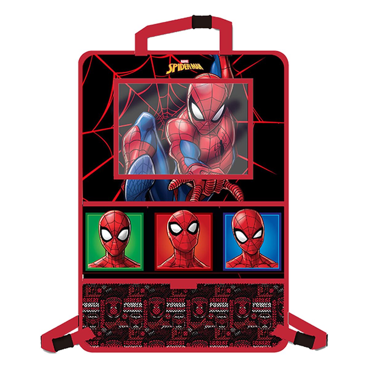 Organisateur pour Siège de Voiture Spider-Man CZ10274 Rouge