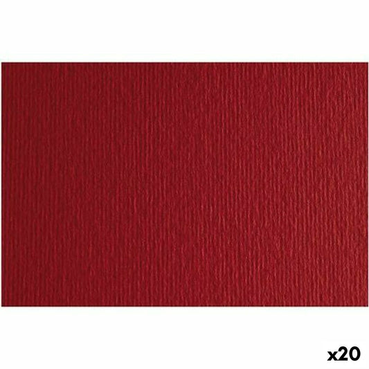 Papiers carton Sadipal LR 220 Rouge 50 x 70 cm (20 Unités)