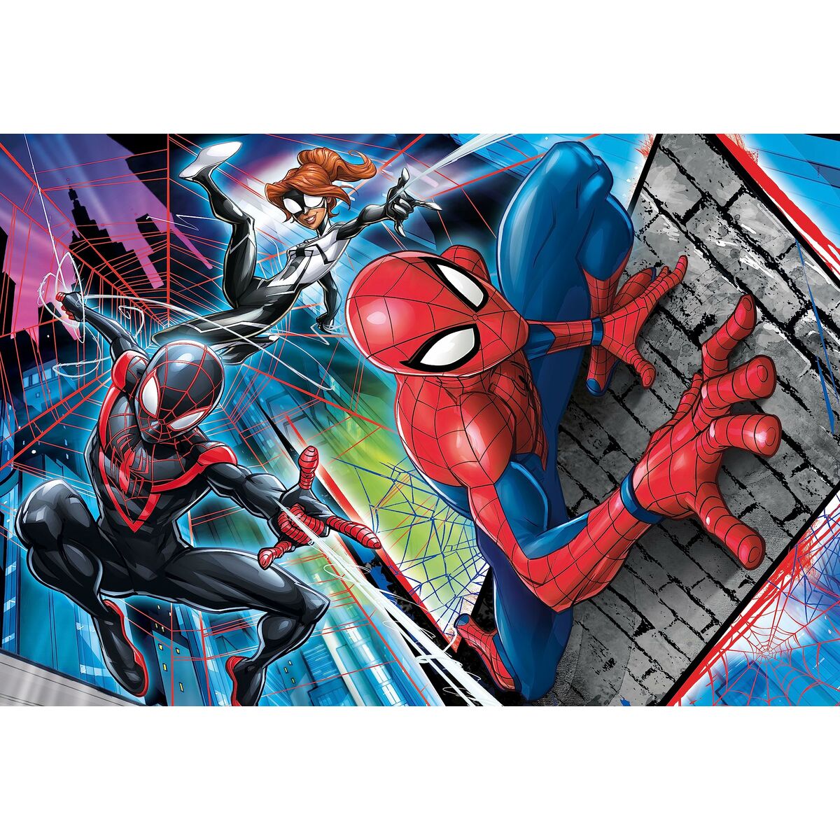 Puzzle Spiderman Clementoni 24497 SuperColor Maxi 24 Pièces