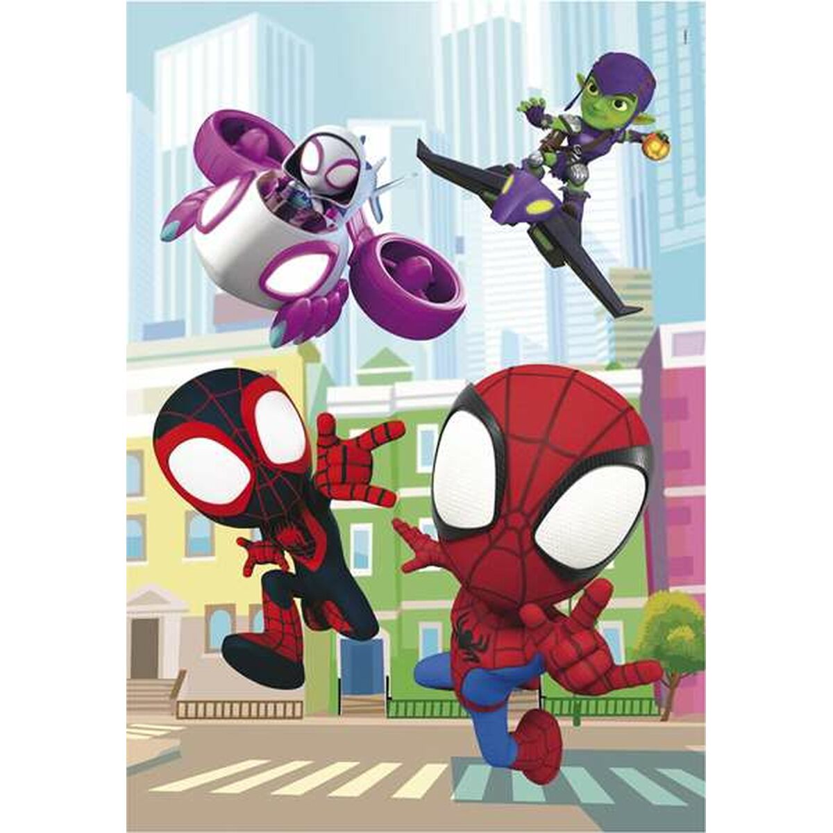 Puzzle Enfant Spidey His Amazing Friends 60 Pièces Maxi