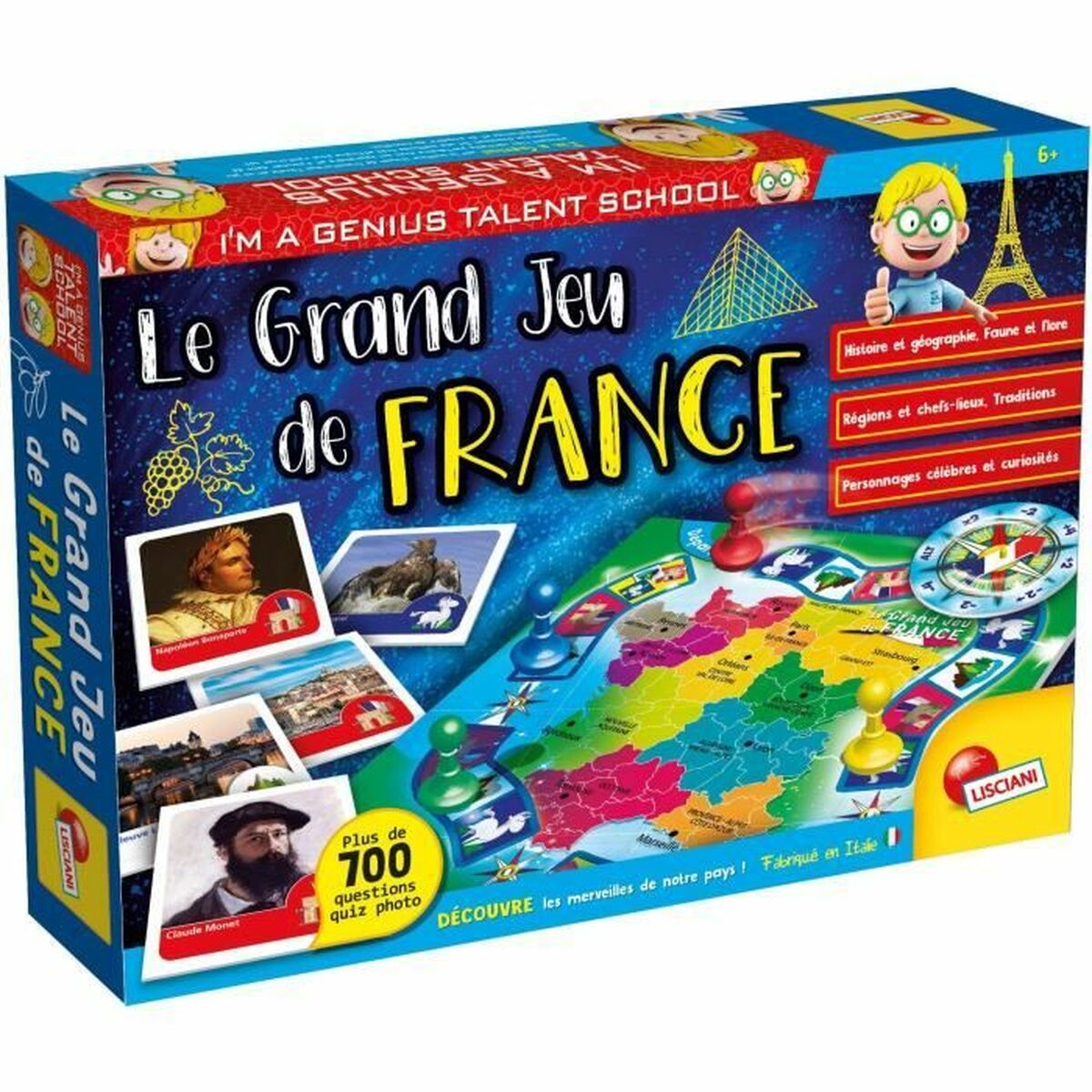 Board game Lisciani Giochi Le Grand Jeu de France (FR)