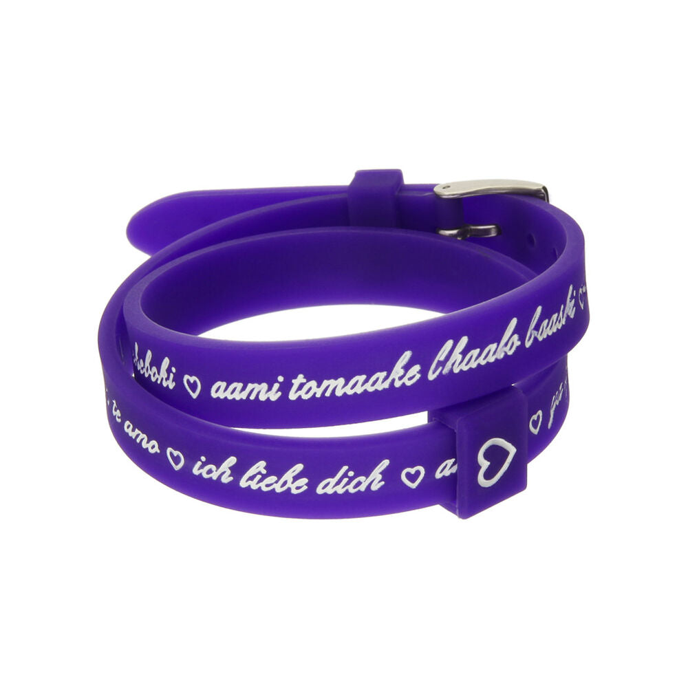 Ladies' Bracelet il mezzometro I LOVE YOU SILVER - BRACCIALE IN SILICONE/SILICONE BRACELET