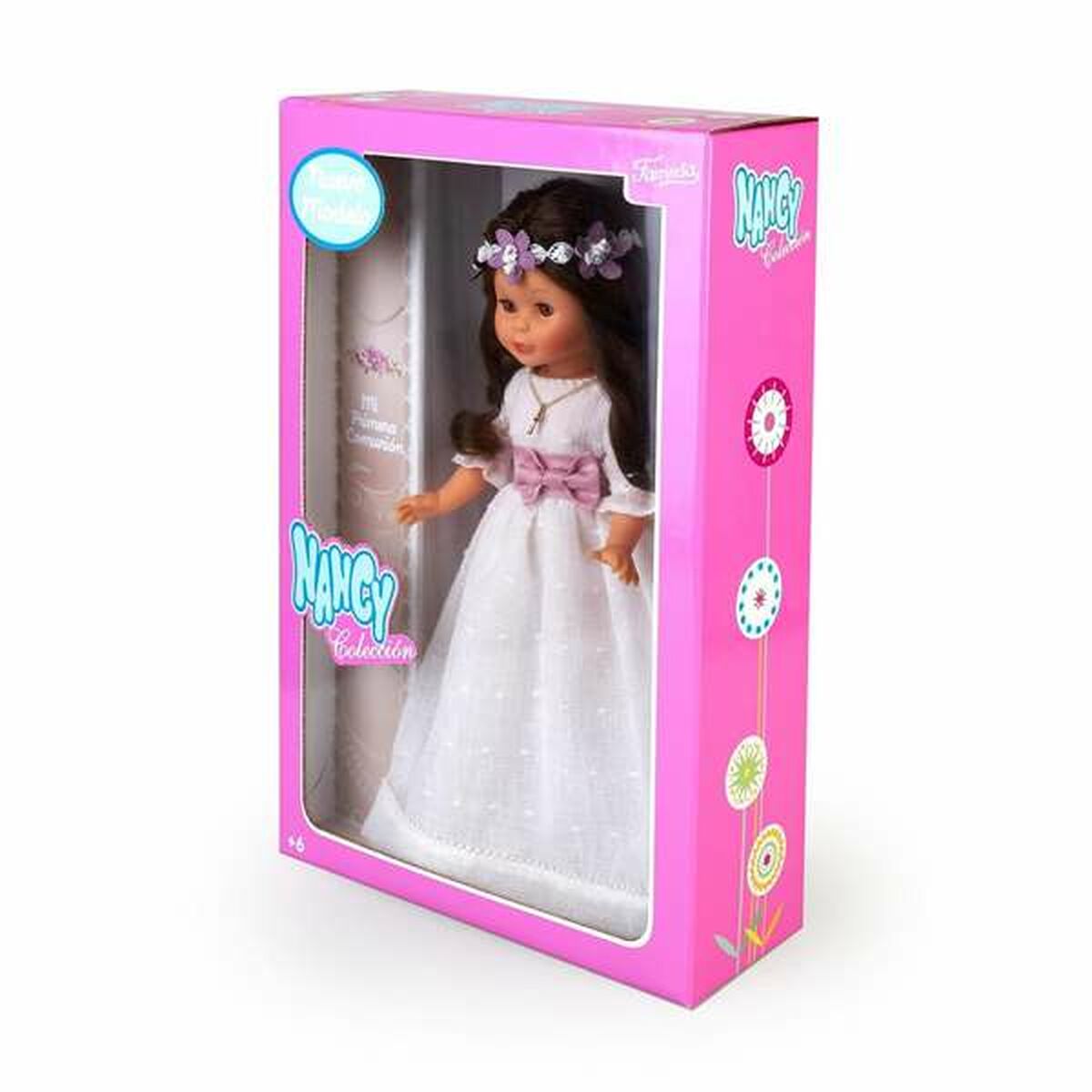 Brunette Communion Doll Nancy   48 cm