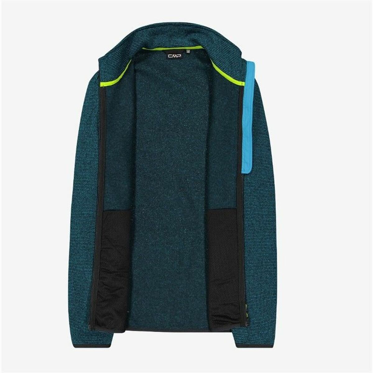 Men’s Sweatshirt without Hood Campagnolo Knit Tech Blue