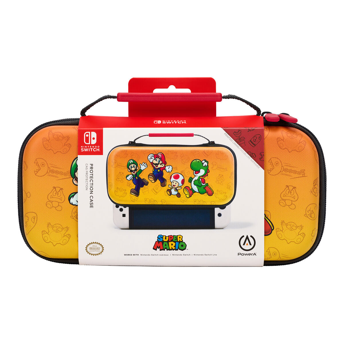 Etui für Nintendo Switch Powera NSCS0047-01 Bunt