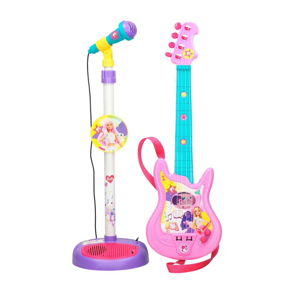 Musical Toy Barbie Microphone Baby Guitar