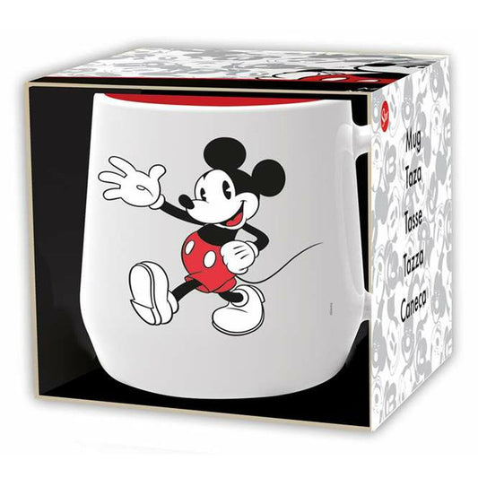 Tasse mit Box Mickey Mouse aus Keramik 360 ml