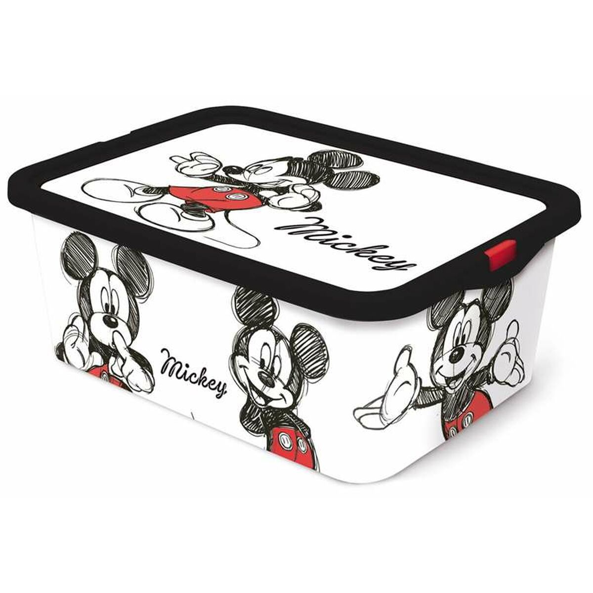 Storage Box Mickey Mouse Fancy 13 L polypropylene