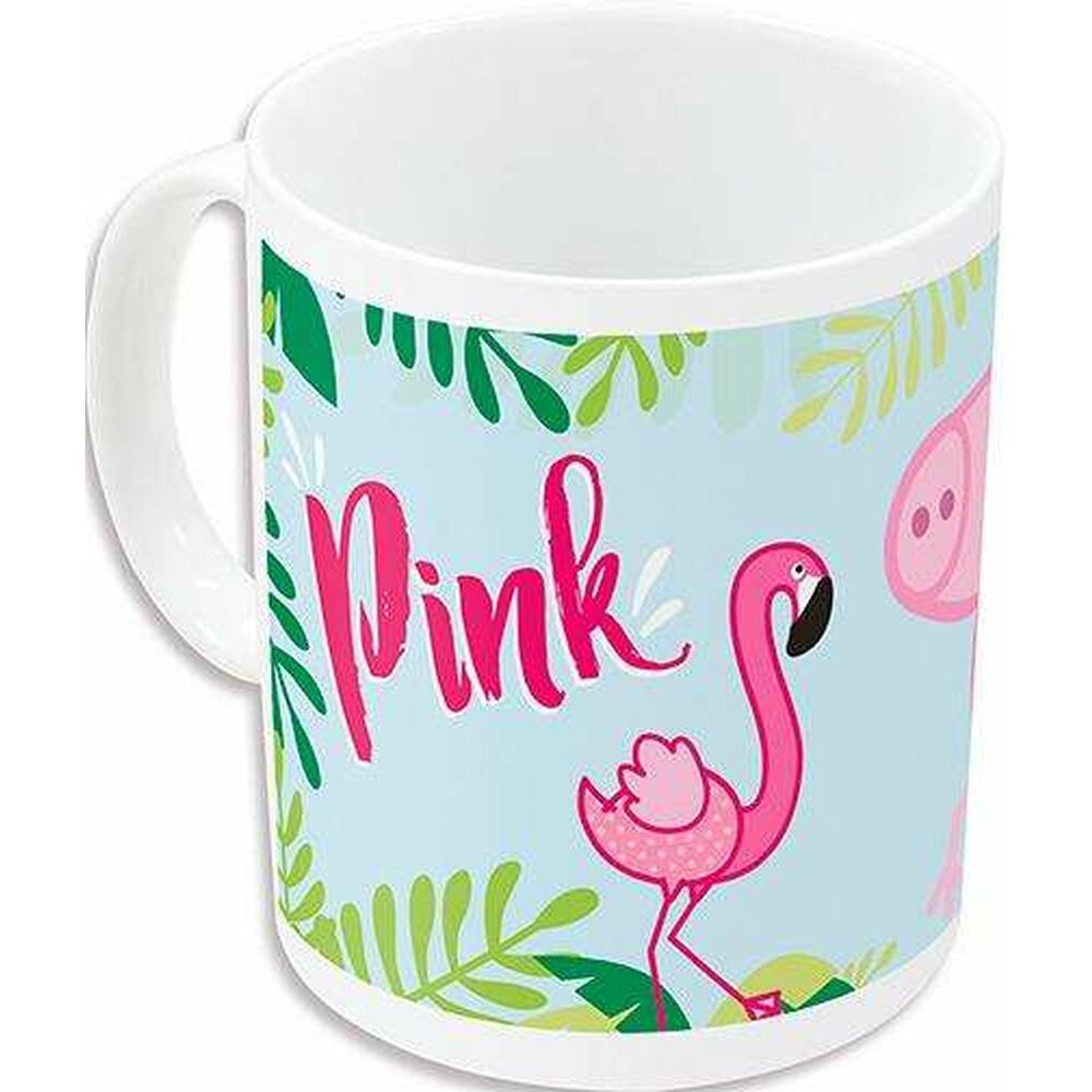 Mug Peppa Pig Having fun Ceramic Light Pink (350 ml)