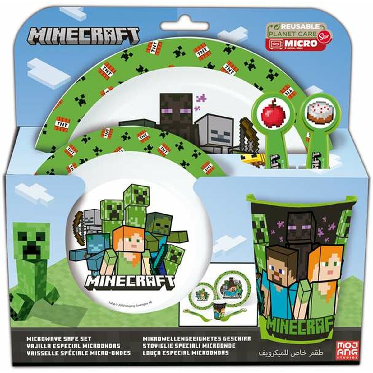 Set de pique-nique Minecraft Enfant