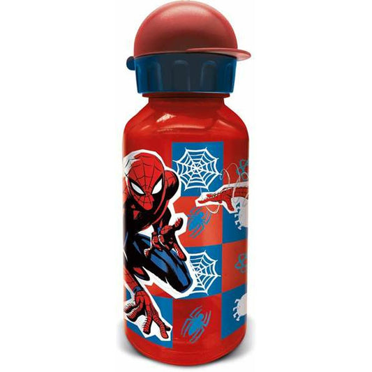 Bottle Spider-Man Arachnid Grid  370 ml Children's Aluminium