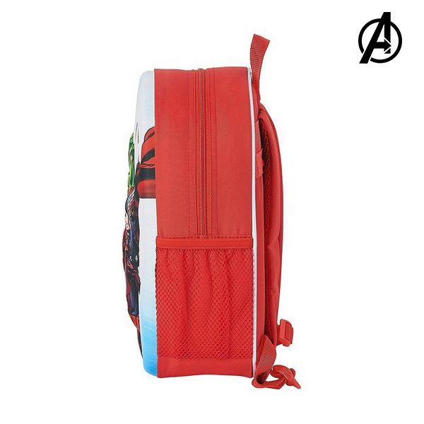 3D Child bag The Avengers Red