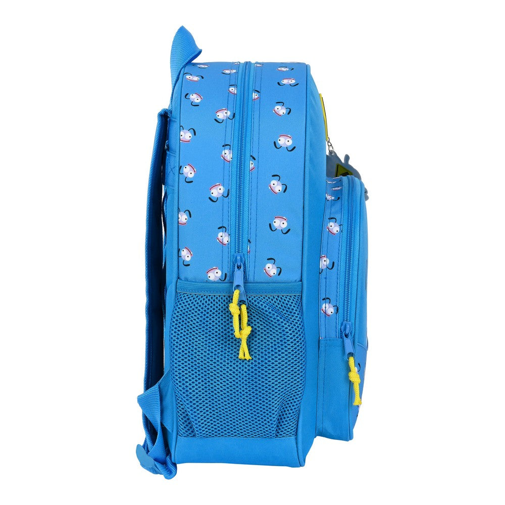 School Bag El Hormiguero Blue 32 x 38 x 12 cm