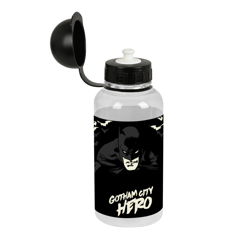 Water bottle Batman Hero Black PVC (500 ml)