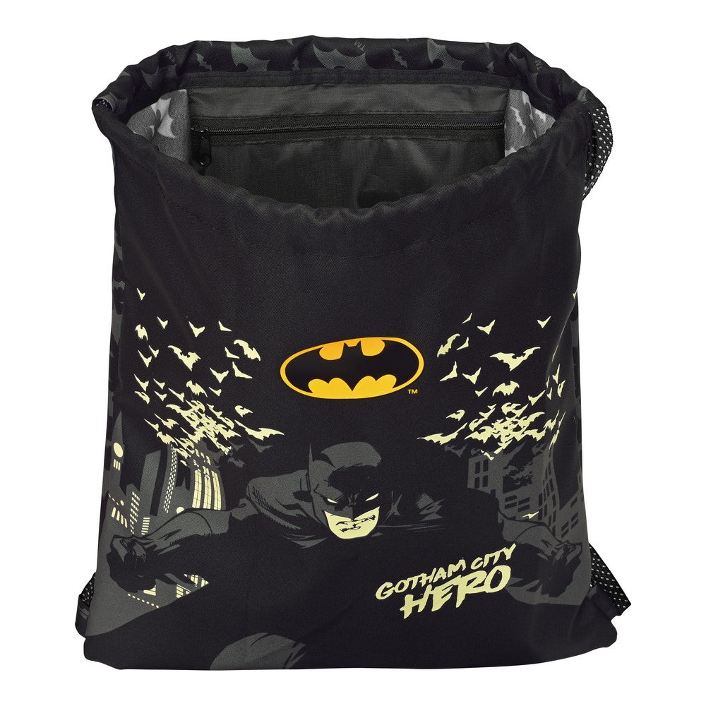 Backpack with Strings Batman Hero Black (35 x 40 x 1 cm)