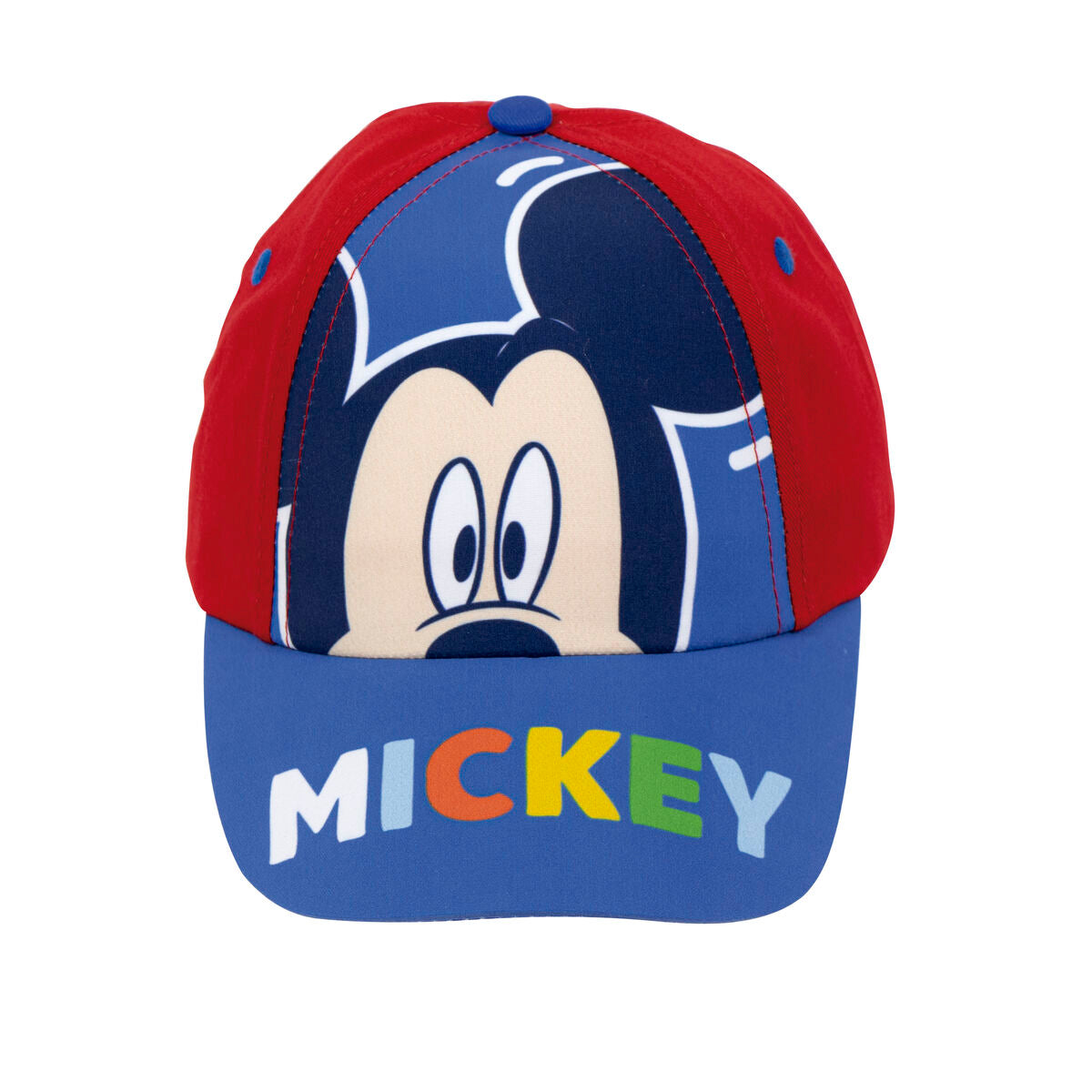 Child Cap Mickey Mouse Happy smiles Blue Red (48-51 cm)