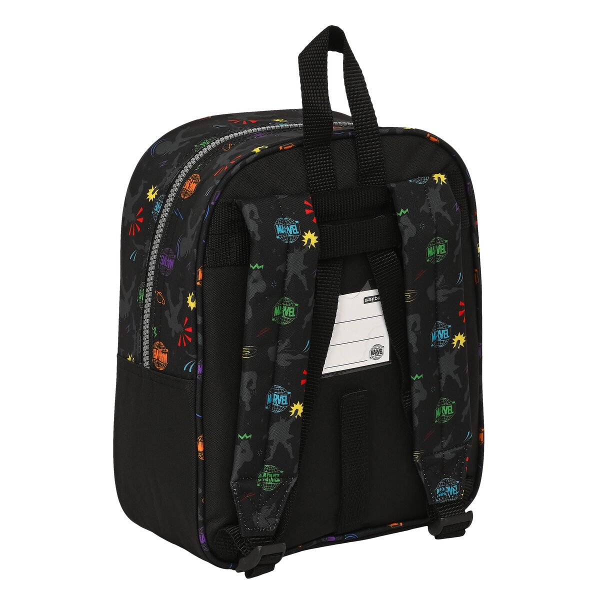 Kinderrucksack The Avengers Super heroes Schwarz (22 x 27 x 10 cm)