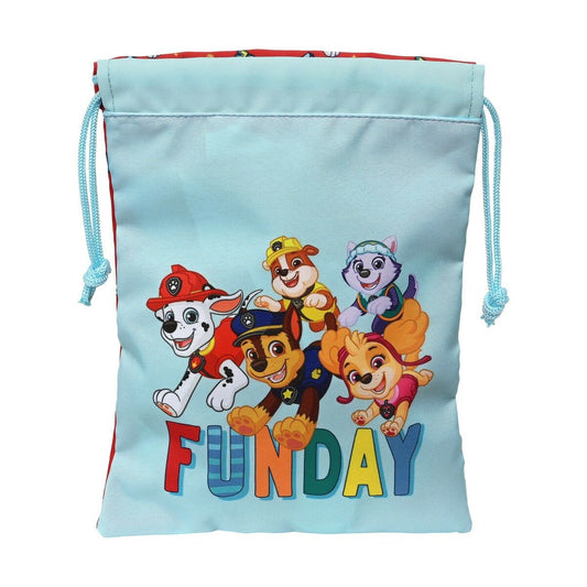 snack bag The Paw Patrol Funday Blue Red
