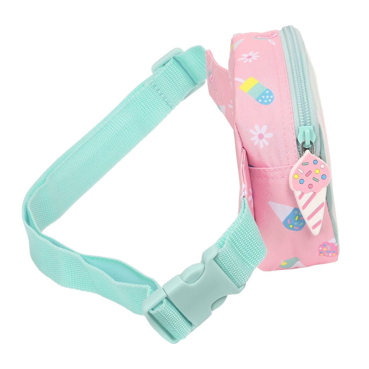 Belt Pouch Peppa Pig Ice cream Pink Mint 14 x 11 x 4 cm