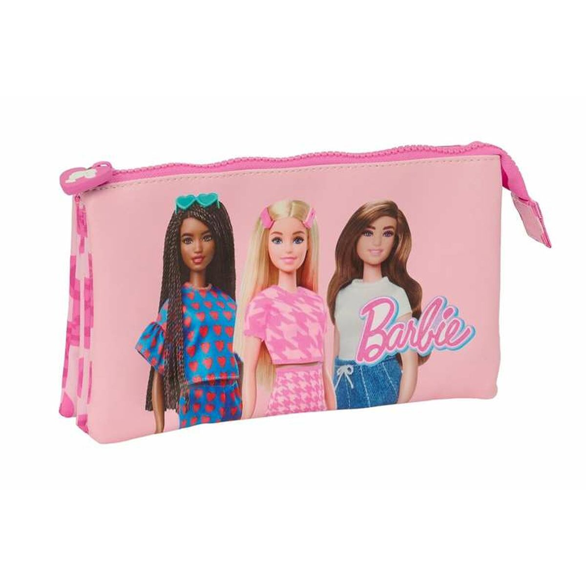 Triple Carry-all Barbie Pink 22 x 12 x 3 cm