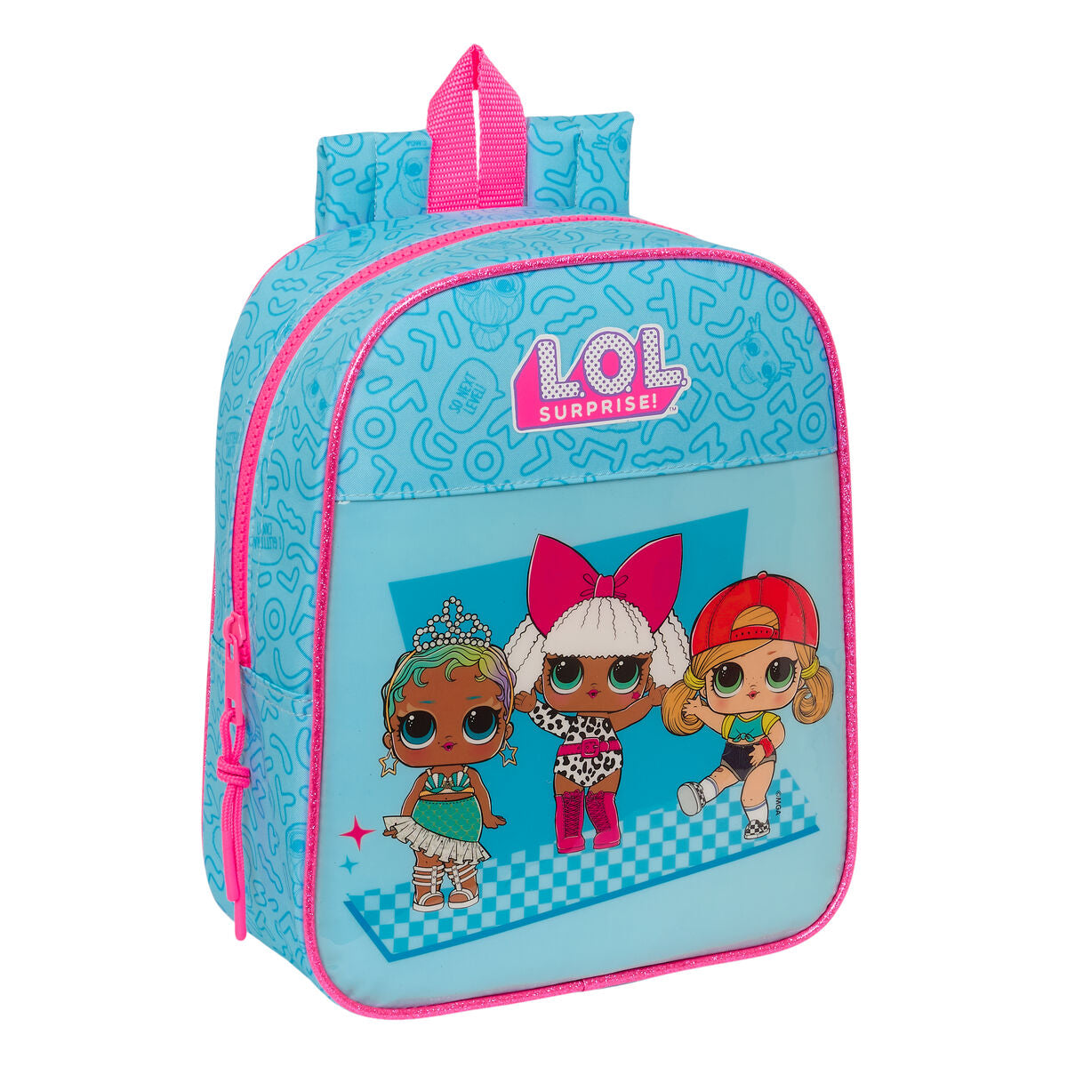 Child bag LOL Surprise! Divas Blue 22 x 27 x 10 cm