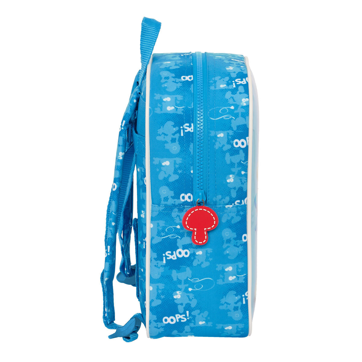 Kinderrucksack Los Pitufos Blau 22 x 27 x 10 cm