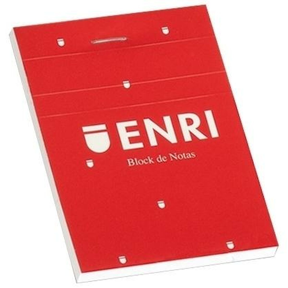 Notepad ENRI Red A4 80 Sheets (5 Units)