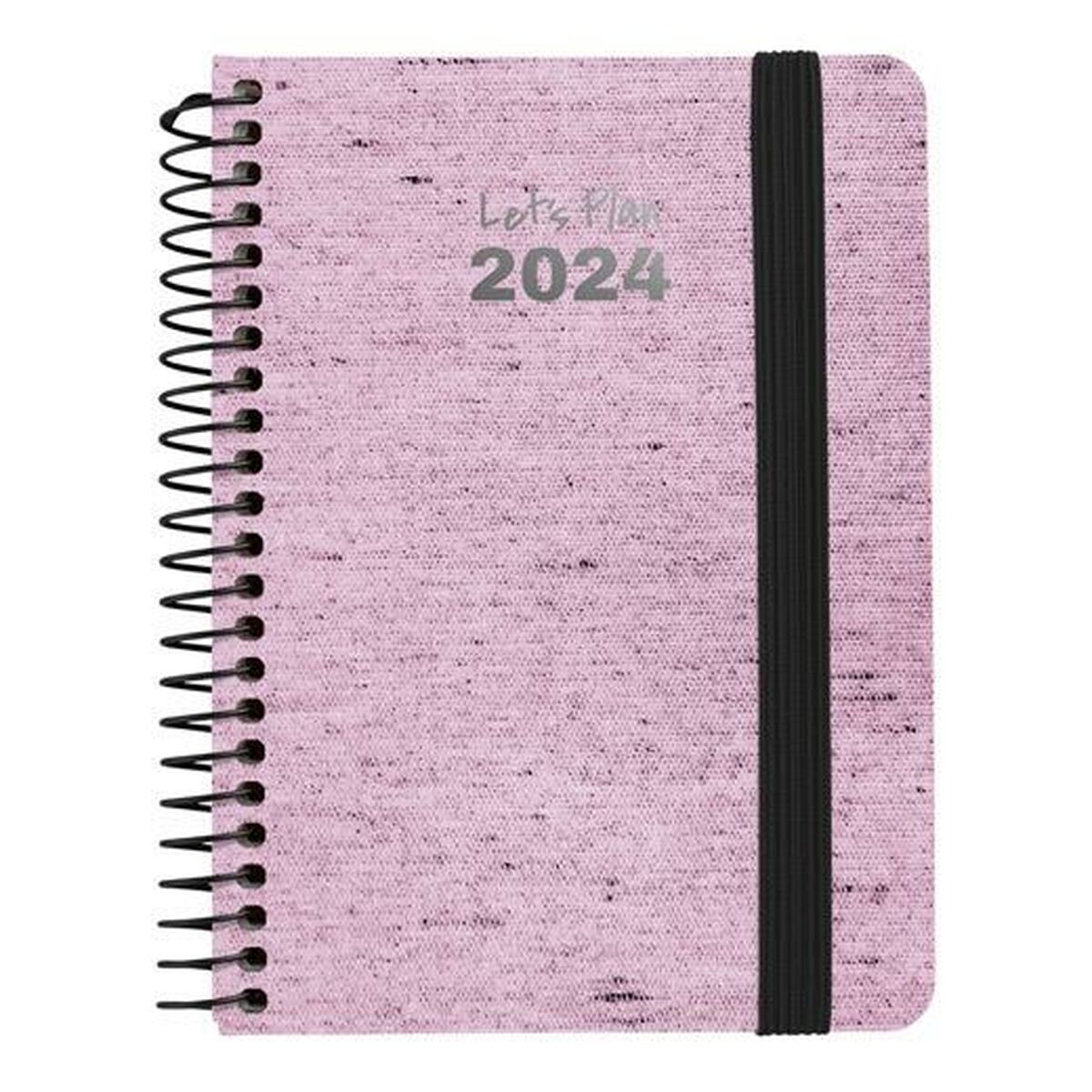 Agenda Grafoplas Ecojeans 2024 Rose A6 10 x 15 cm