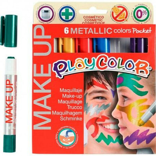 Kinder Make-up Playcolor Metallic Bunt Stab