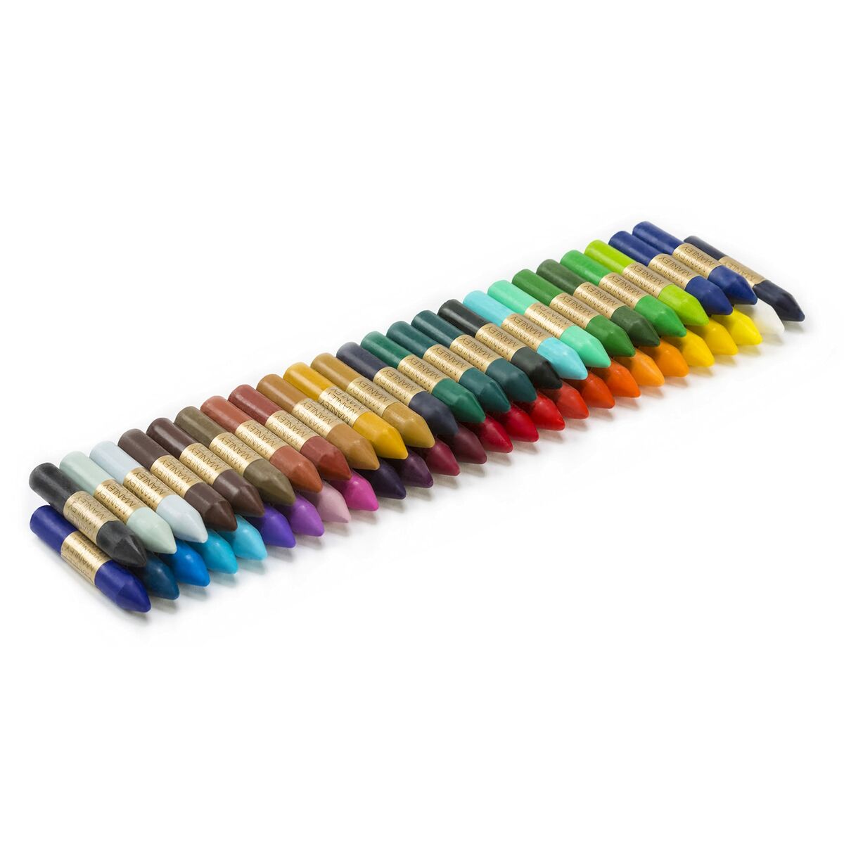 Crayons gras de couleur Manley Multicouleur