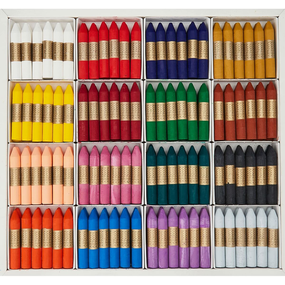 Coloured crayons Manley ClassBox 192 Pieces Multicolour