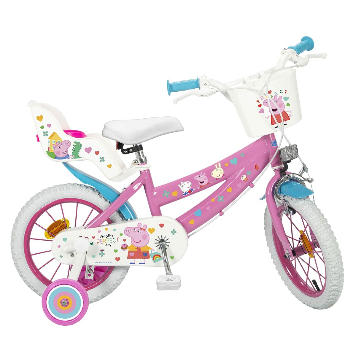 Vélo pour Enfants Peppa Pig   14" Rose