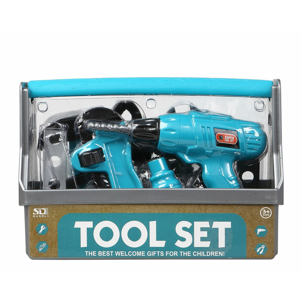 Set of tools for children Blue