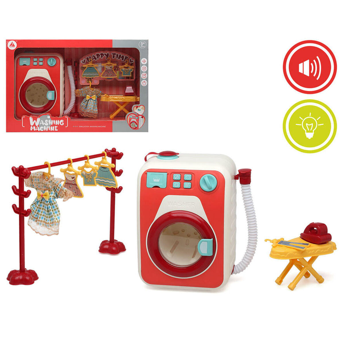 Toy washing machine Electric Toy 43 x 28 cm