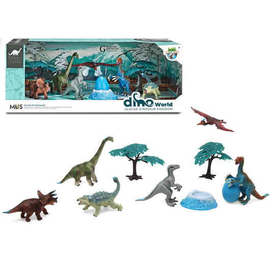 Set of Dinosaurs Glacier Kingdom