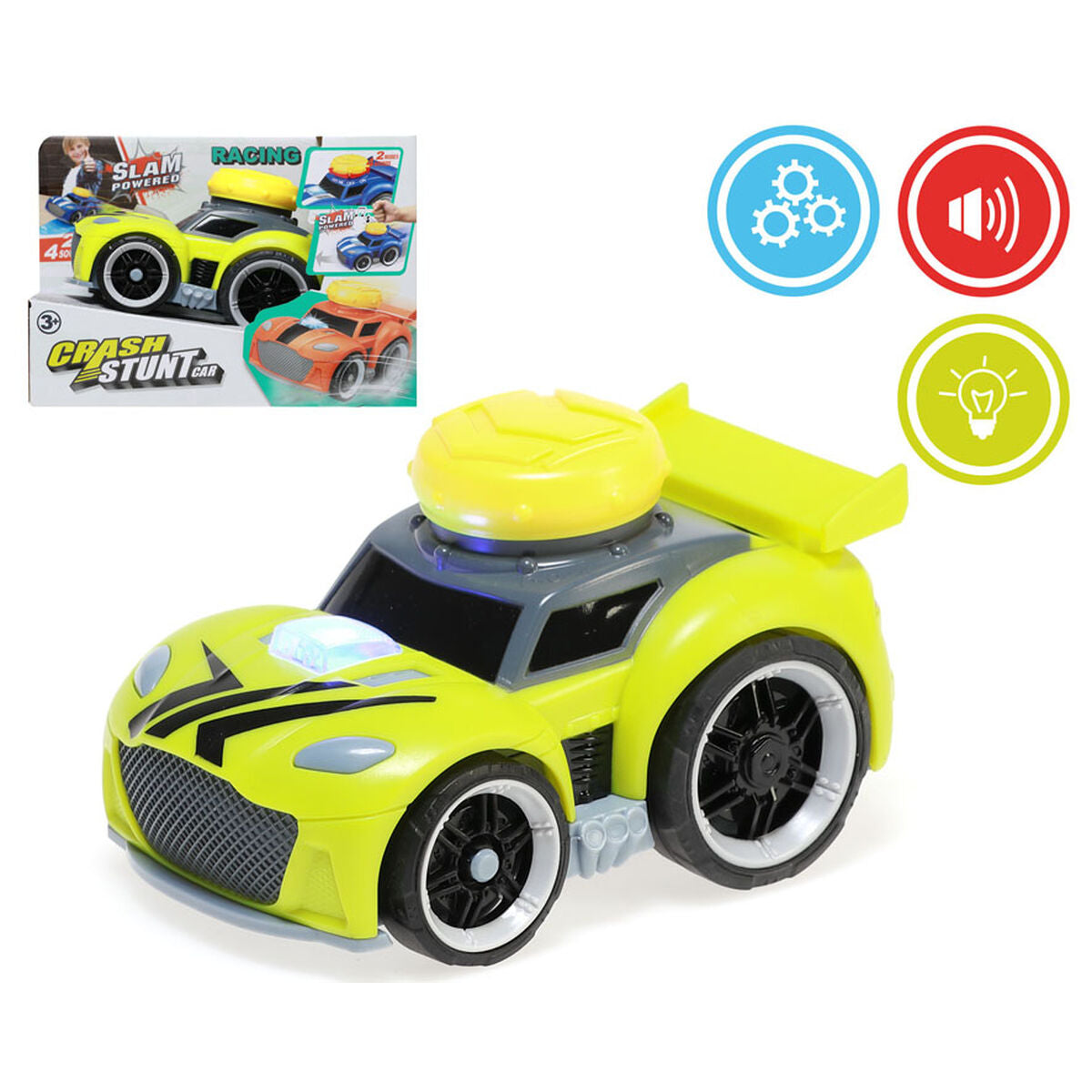 Toy car Crash Stunt Yellow