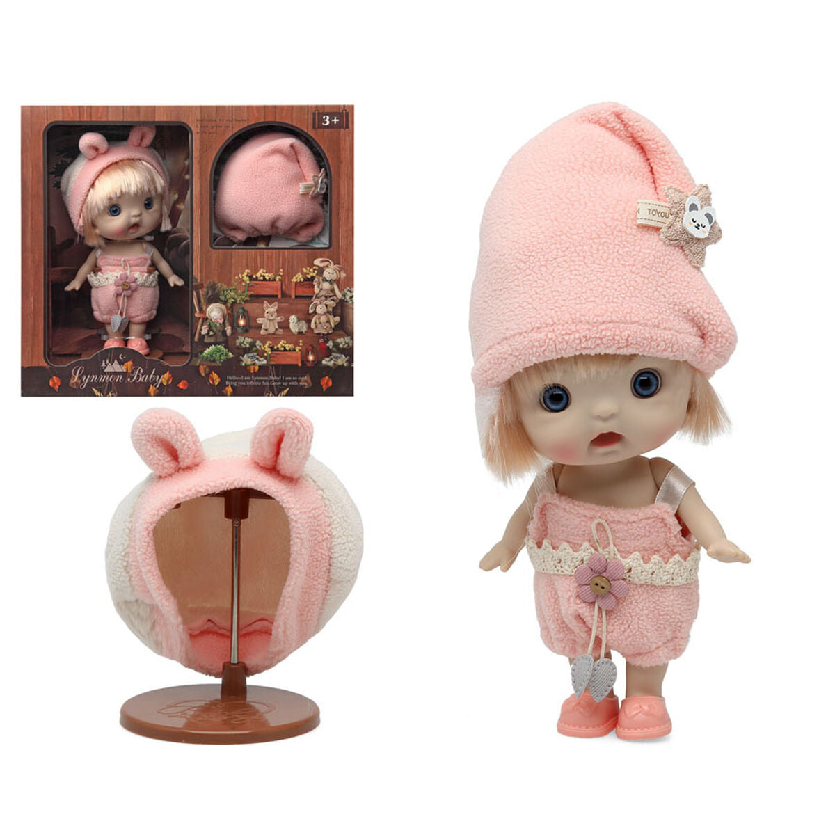 Baby doll Lynmon baby Pink