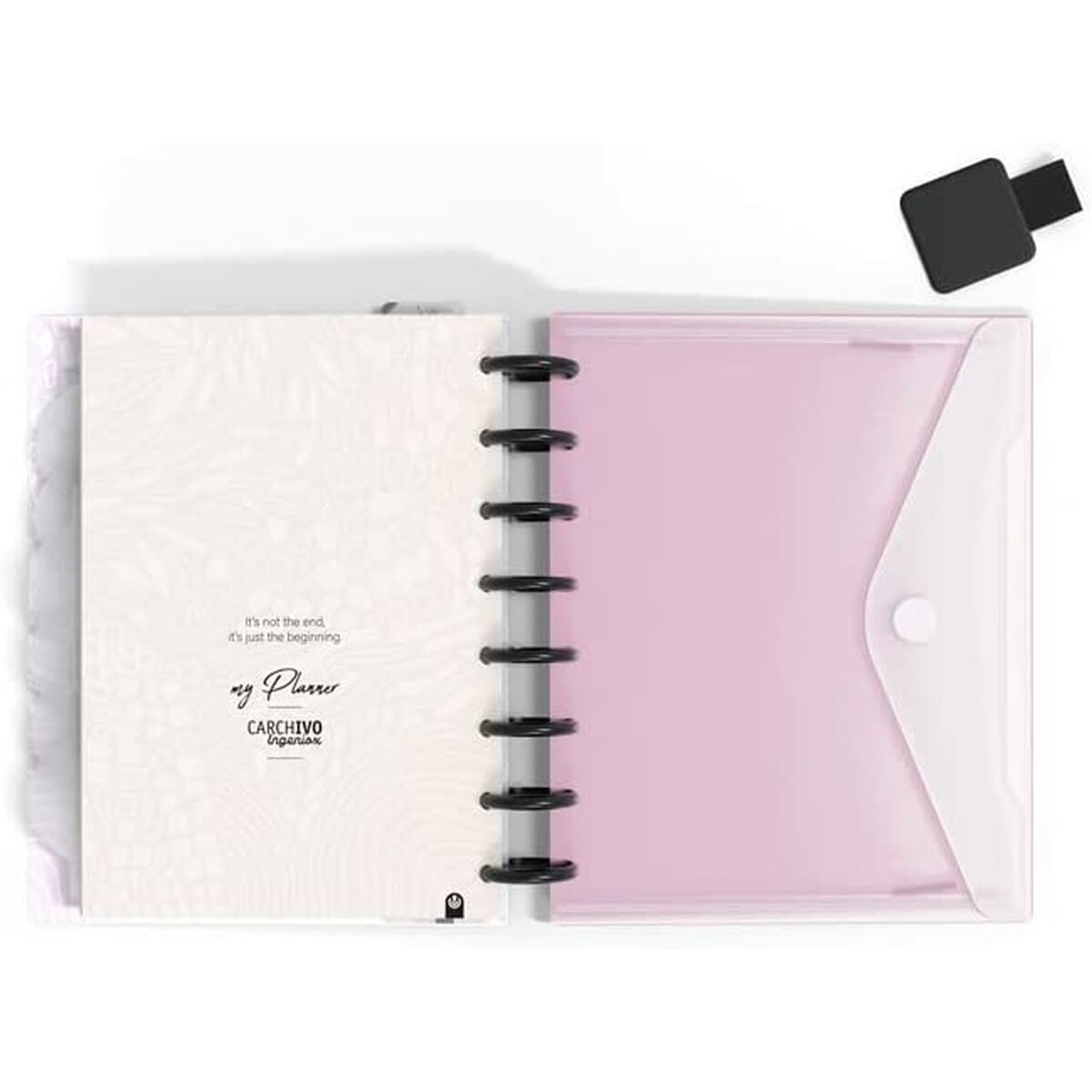 Tagesordnung Carchivo My Planner Ingeniox Rosa A5
