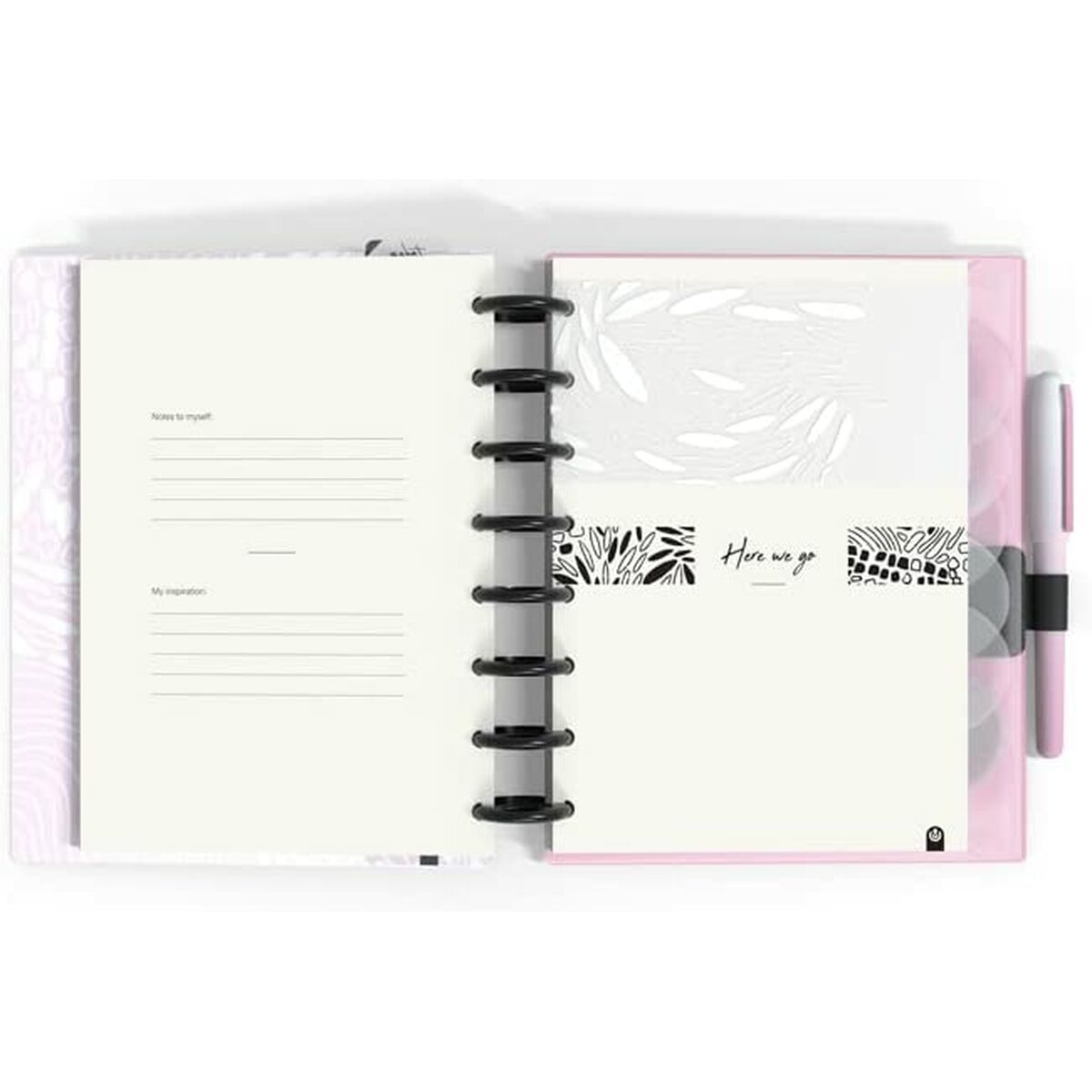 Diary Carchivo My Planner Ingeniox Pink A5