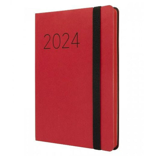 Tagesordnung Finocam Flexi 2024 Rot 11,8 x 16,8 cm