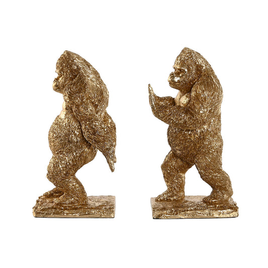 Bookend Home ESPRIT Resin Gorilla 13 x 12,5 x 24 cm