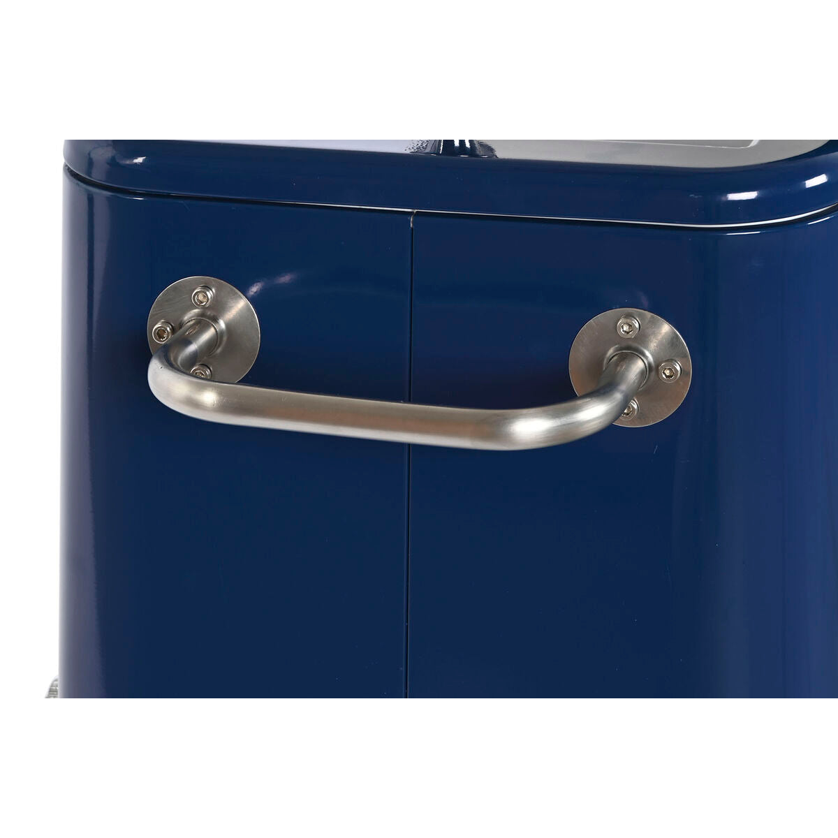 Tragbarer Kühlschrank Home ESPRIT Marineblau Stahl Polypropylen 56 L 74 x 43 x 80 cm