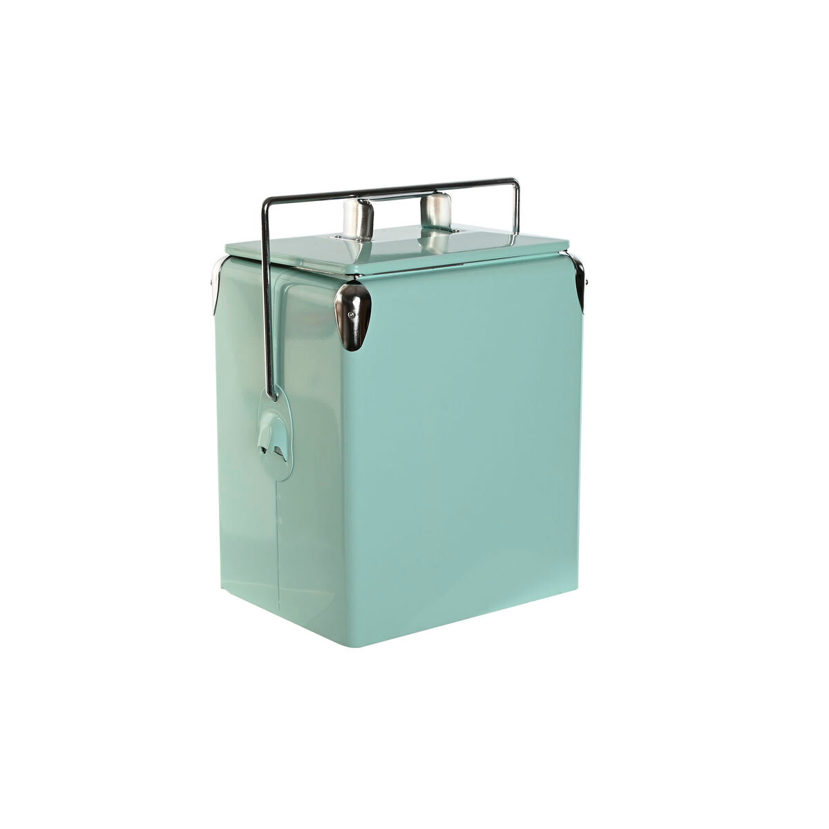 Tragbarer Kühlschrank Home ESPRIT grün PVC Metall Stahl Polypropylen 17 L 32 x 24 x 43 cm