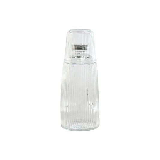 Wasserflasche Home ESPRIT Durchsichtig Kristall 240 ml 1 L