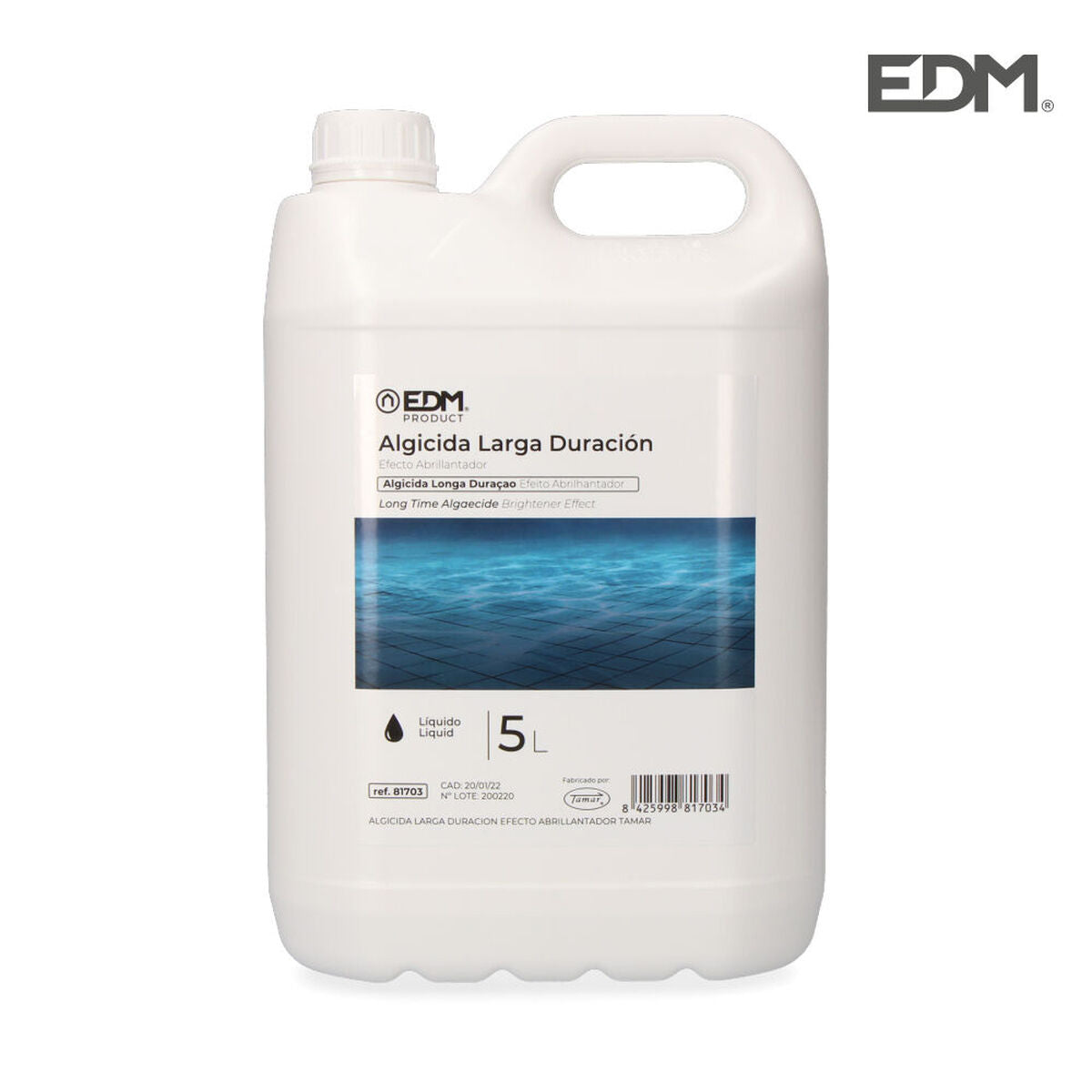Algaecide EDM 5 L Long lasting Polisher