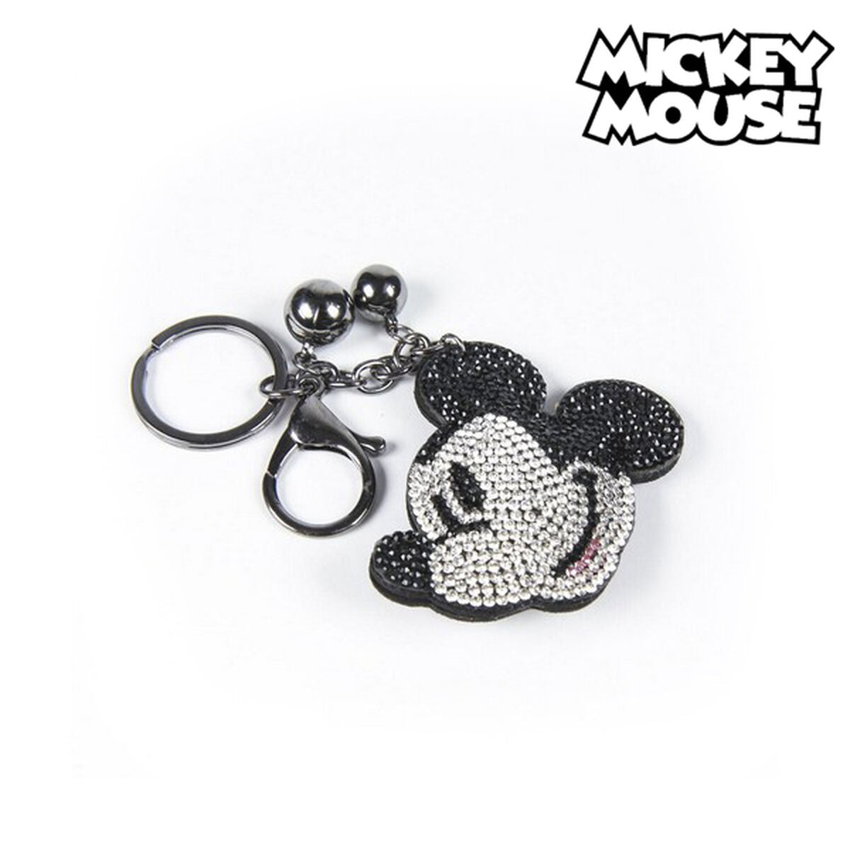 Porte-clés 3D Mickey Mouse 77172 Noir